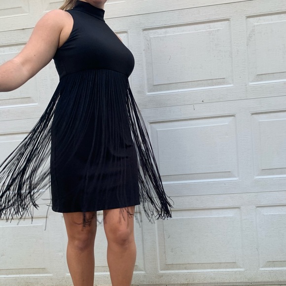 Fringe Tassel Bodycon Dress - Picture 7 of 12